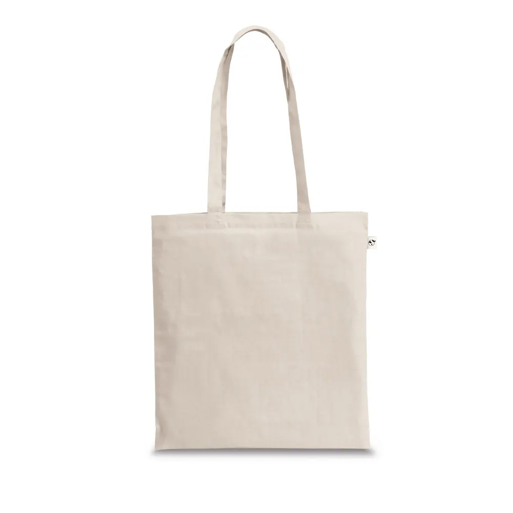 SVANETI. Bolsa de algodón reciclado (70%) y poliéster (30% rPET) (150 g/m²)
