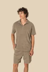 Polo ecorresponsable de rizo hombre
