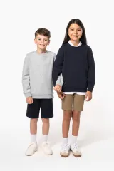 Sudadera cuello redondo infantil