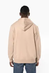 Sudadera con capucha y cremallera reciclada unisex