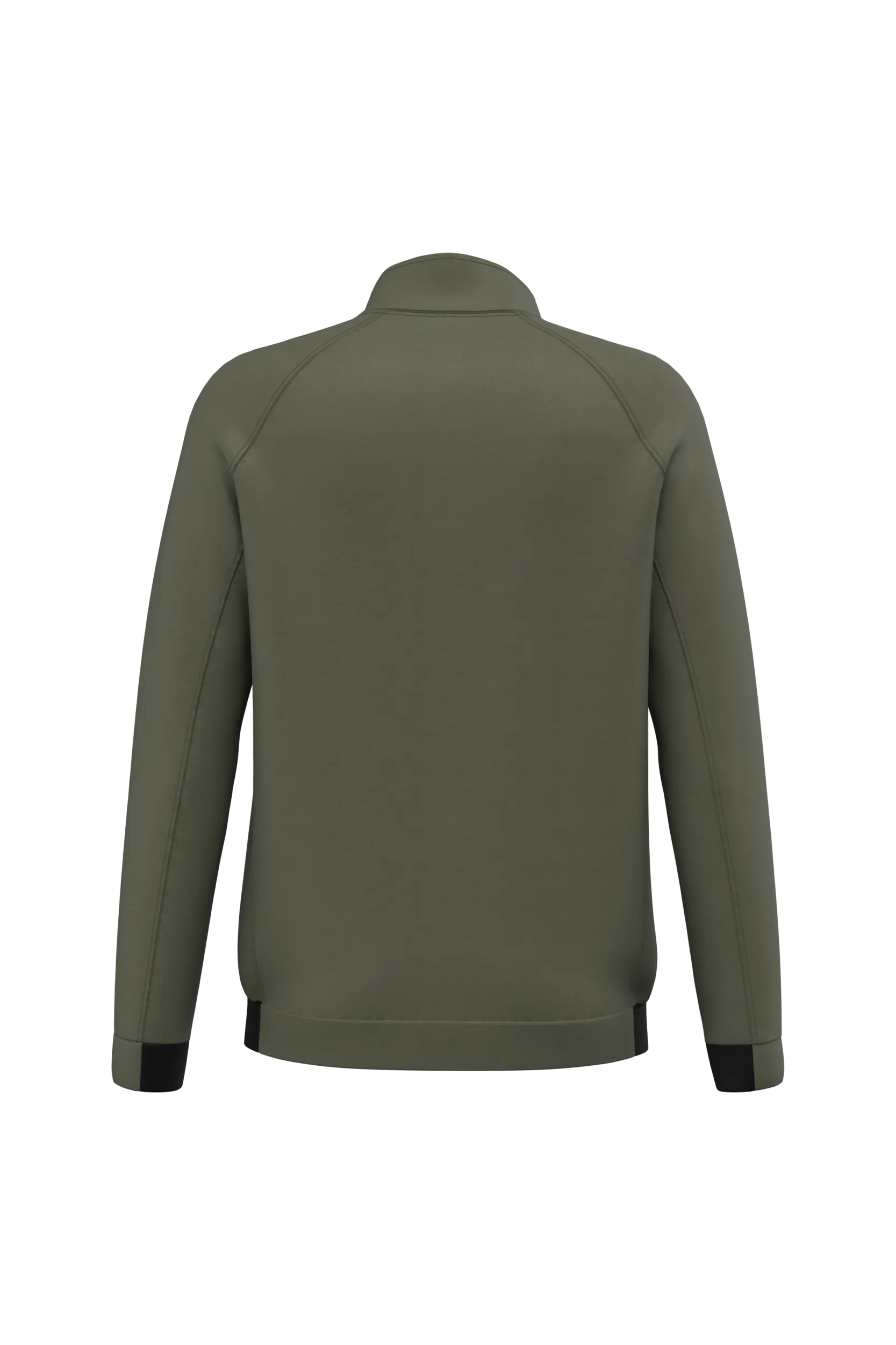 Chaqueta cuello alto hombre