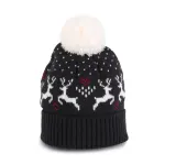 Gorro de Navidad con diseño de renos