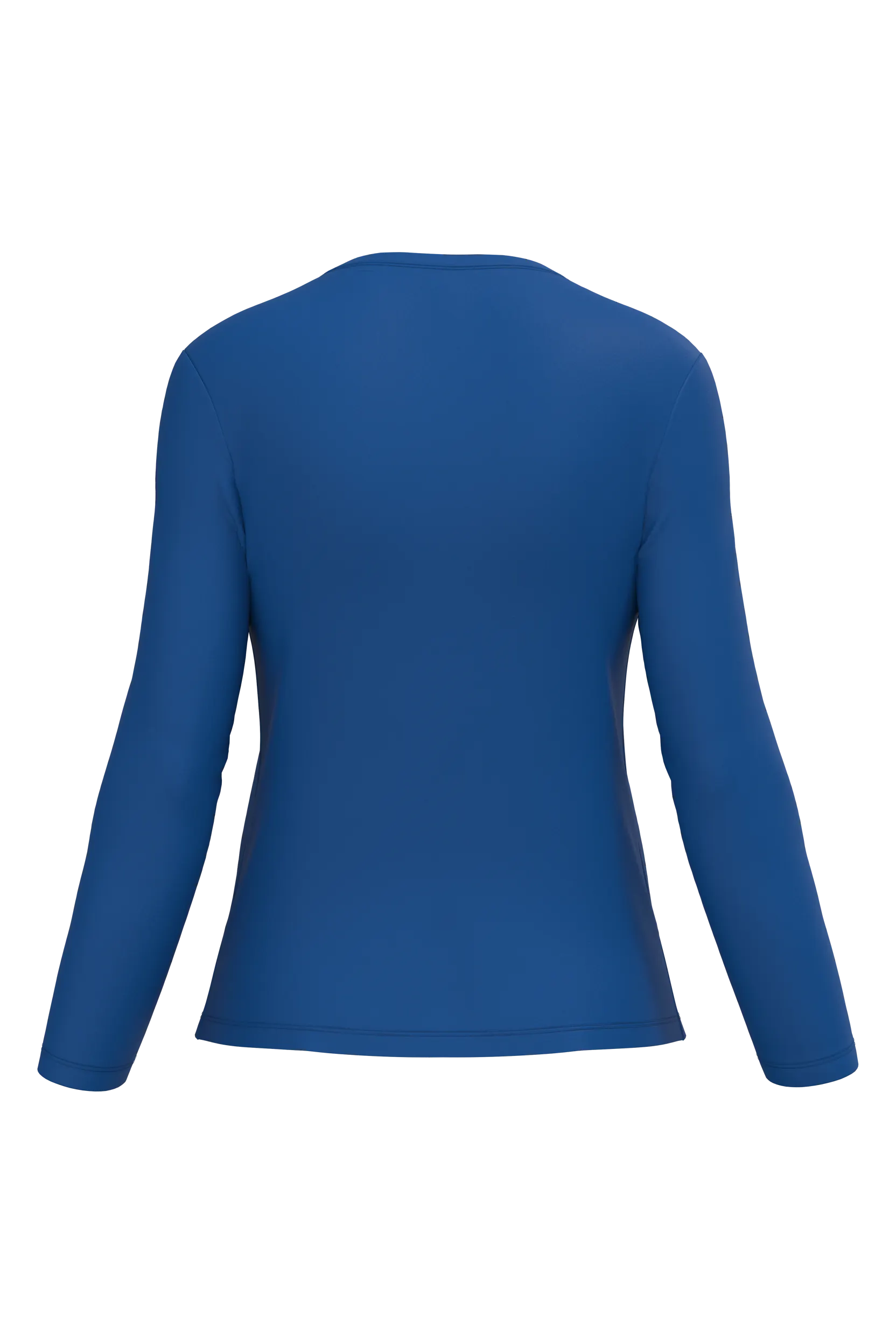 Camiseta manga larga y cuello redondo mujer