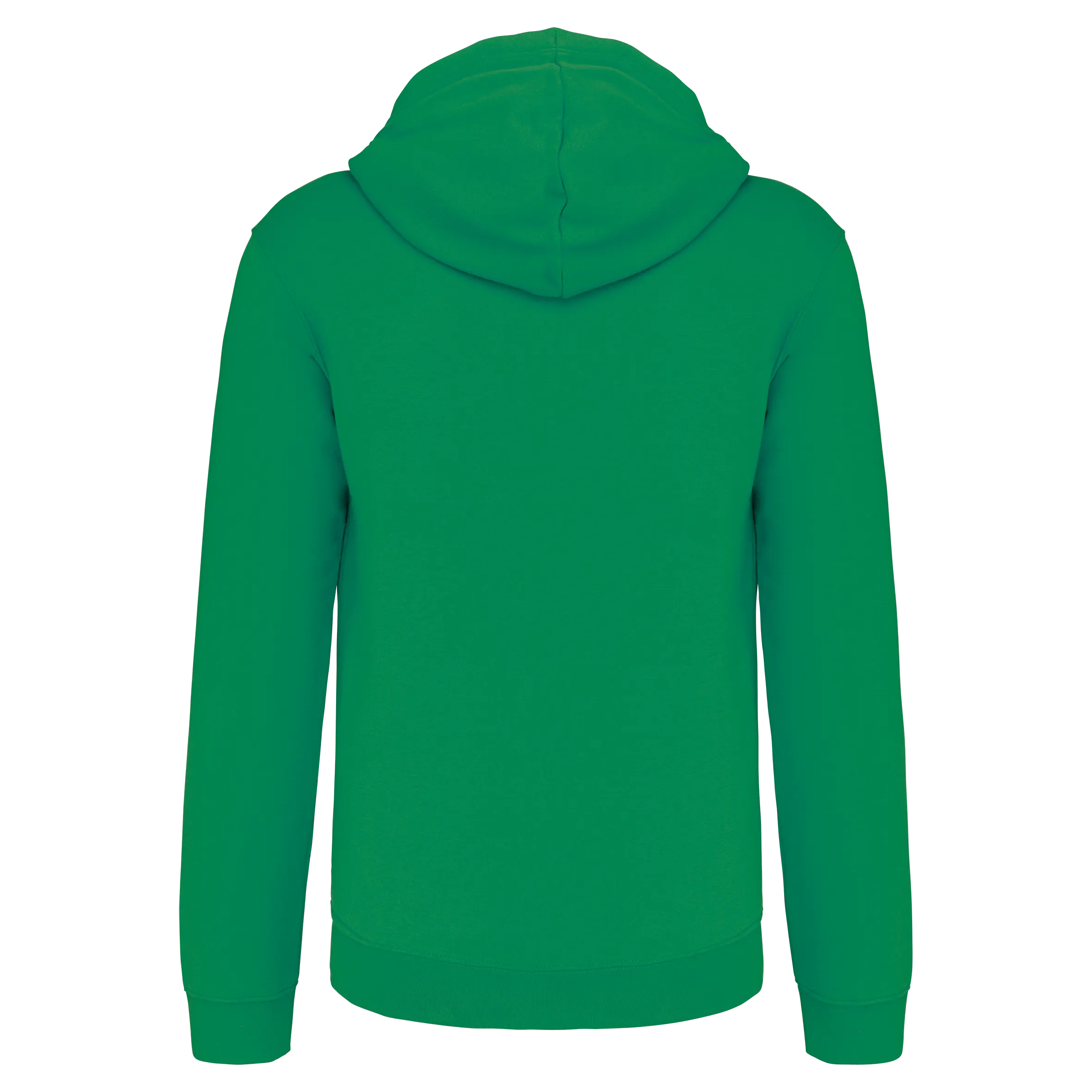Sudadera capucha y cremallera contrastada