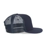 Gorra trucker - 6 paneles visera plana