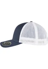 Gorra de rejilla bicolor