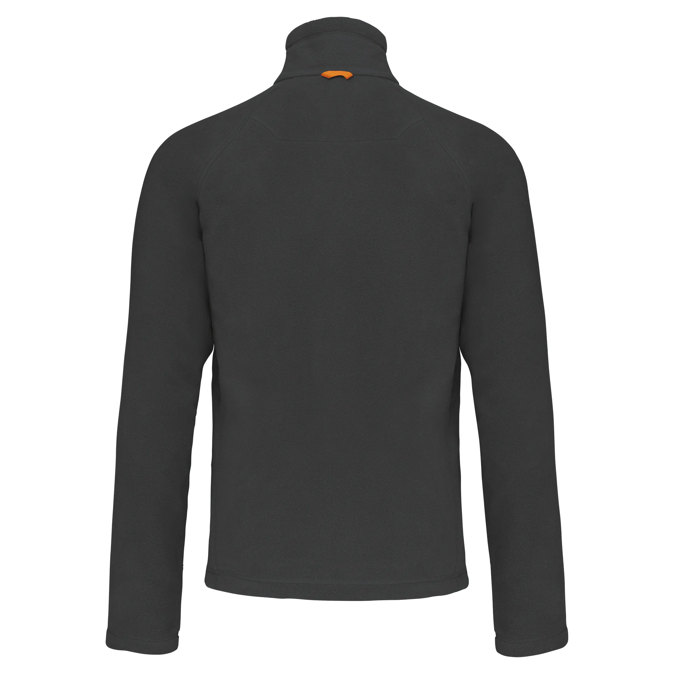 Chaqueta micropolar con cremallera y mangas raglán hombre