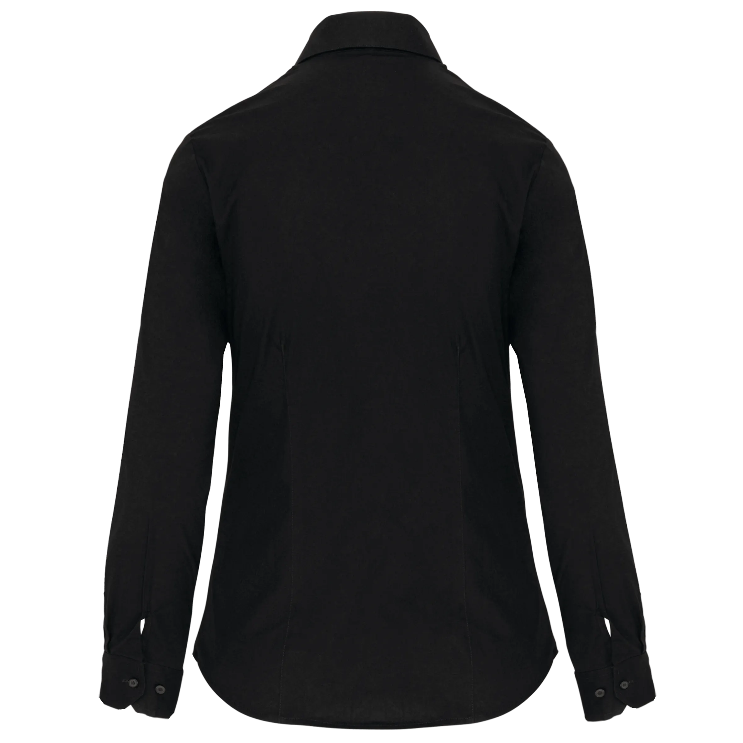 Camisa stretch manga larga mujer