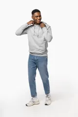 Sudadera ecorresponsable french terry capucha - Unisex