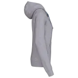 Sudadera capucha contrastada mujer
