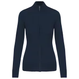 Chaqueta de punto con cremallera mujer