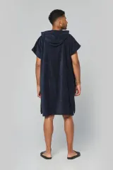 Poncho de rizo con capucha - Unisex