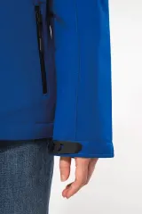 Parka softshell acolchada con capucha mujer
