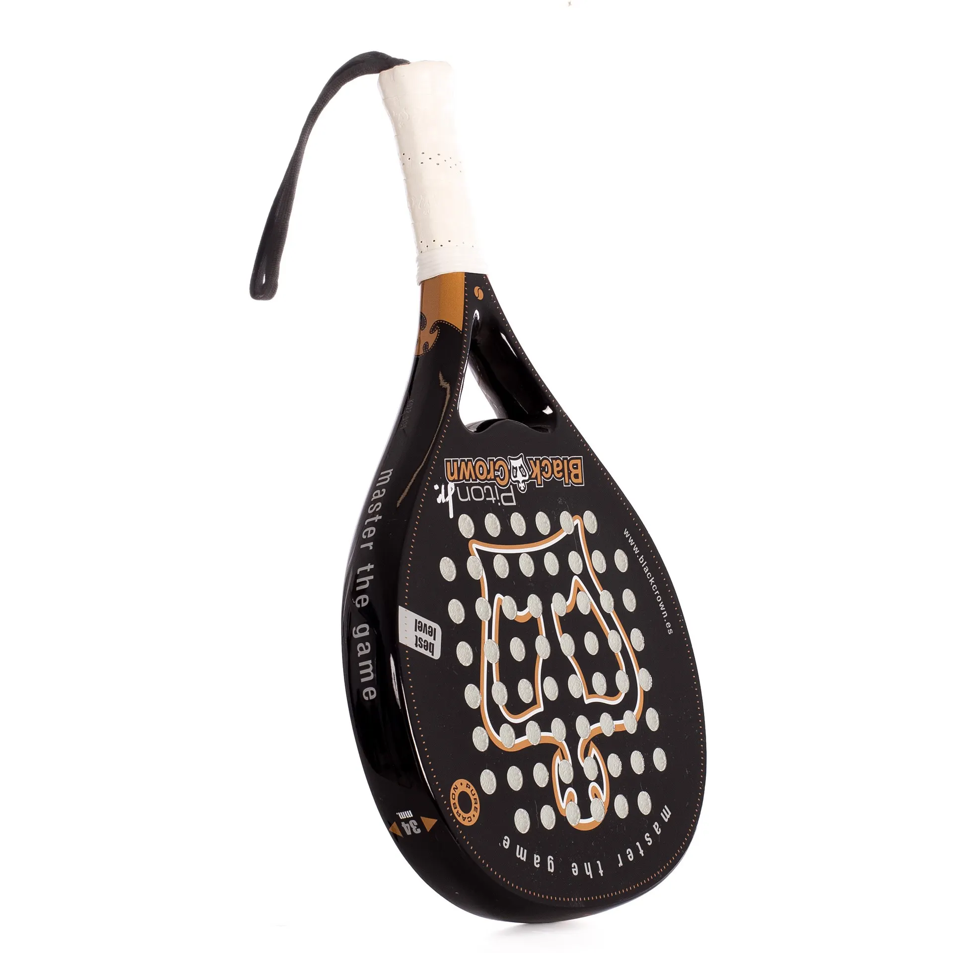 PALA DE PÁDEL BLACK CROWN PITON JR
