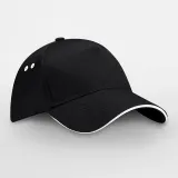 Gorra Ultimate - 5 paneles con sándwich contrastado