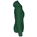 Chaqueta acolchada y ligera con capucha mujer