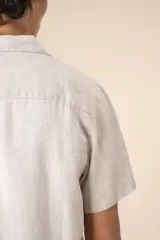 Camisa de lino hombre
