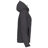 Chaqueta softshell con capucha extraíble mujer