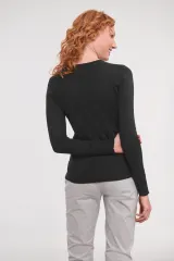 Jersey cuello de pico mujer