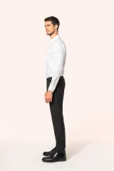Camisa popelina de algodón Supima® hombre