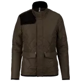 Chaqueta acolchada rombos mujer