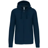 Sudadera con capucha y cremallera
