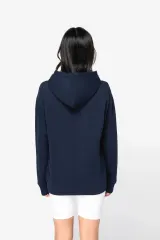 Sudadera ecorresponsable con capucha y hombros caídos French Terry unisex