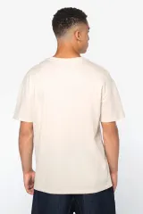Camiseta ecorresponsable de hombros caídos unisex