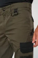 Pantalón de trabajo bicolor hombre