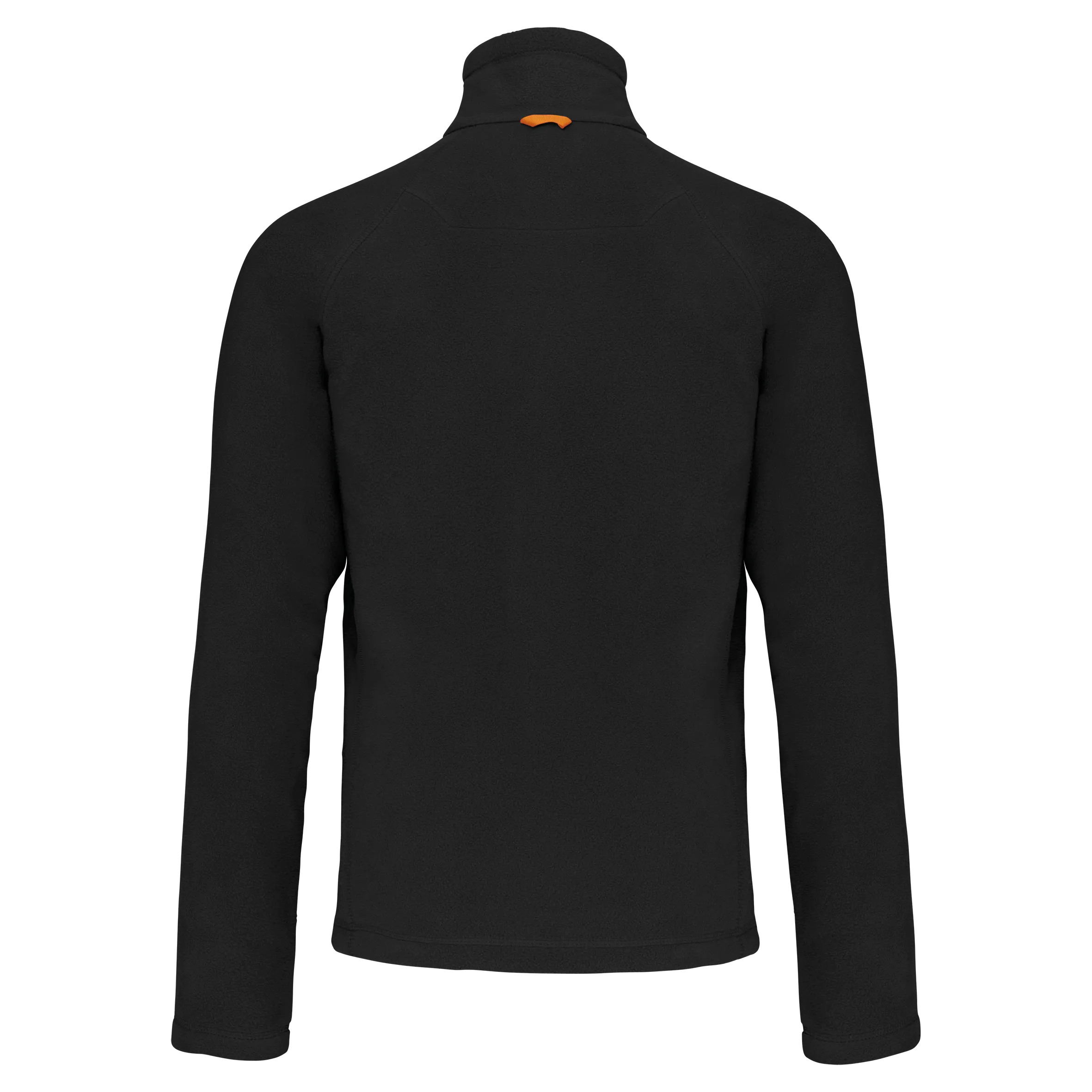 Chaqueta micropolar con cremallera y mangas raglán hombre
