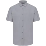 Camisa oxford manga corta hombre