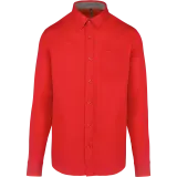 Camisa de algodón Nevada de manga larga para hombre