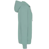 Sudadera ecorresponsable french terry con capucha y cremallera - Unisex