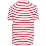 White / Red Stripe