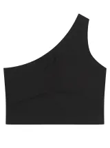 Top asimétrico para mujer