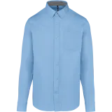 Camisa de algodón Nevada de manga larga para hombre