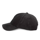 Gorra de terciopelo de perfil bajo