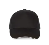 Gorra con sandwich contrastado 5 paneles