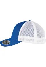 Gorra de rejilla bicolor
