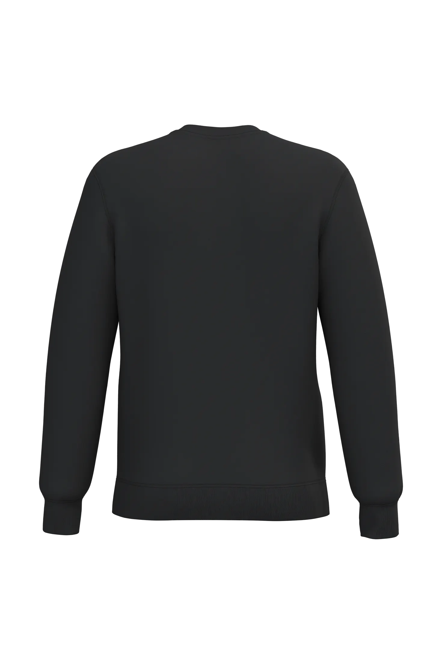 Sudadera cuello redondo reciclada unisex