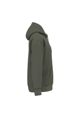 Sudadera sostenible con cremallera y capucha oversize unisex