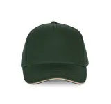 Gorra con sandwich contrastado 5 paneles