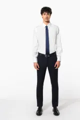 Camisa sin planchado de manga larga hombre