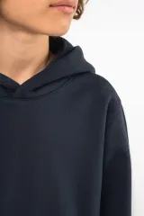 Sudadera de equipo bicolor con capucha infantil