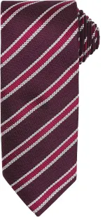 Corbata "Waffle" a rayas