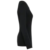 Camiseta Supima® cuello de pico manga larga mujer