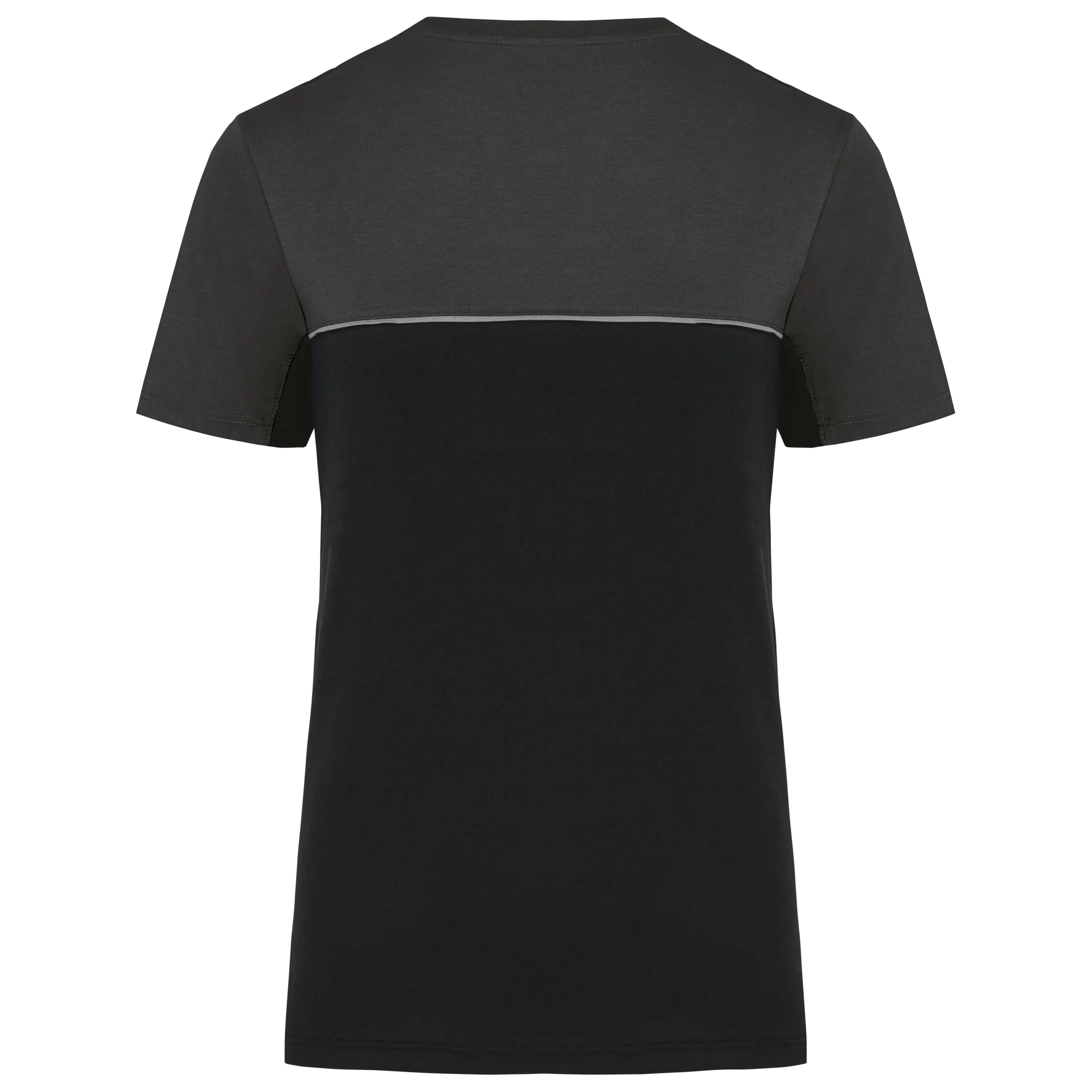 Camiseta bicolor ecorresponsable manga corta - Unisex