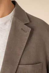 Blazer efecto lavado de lino hombre