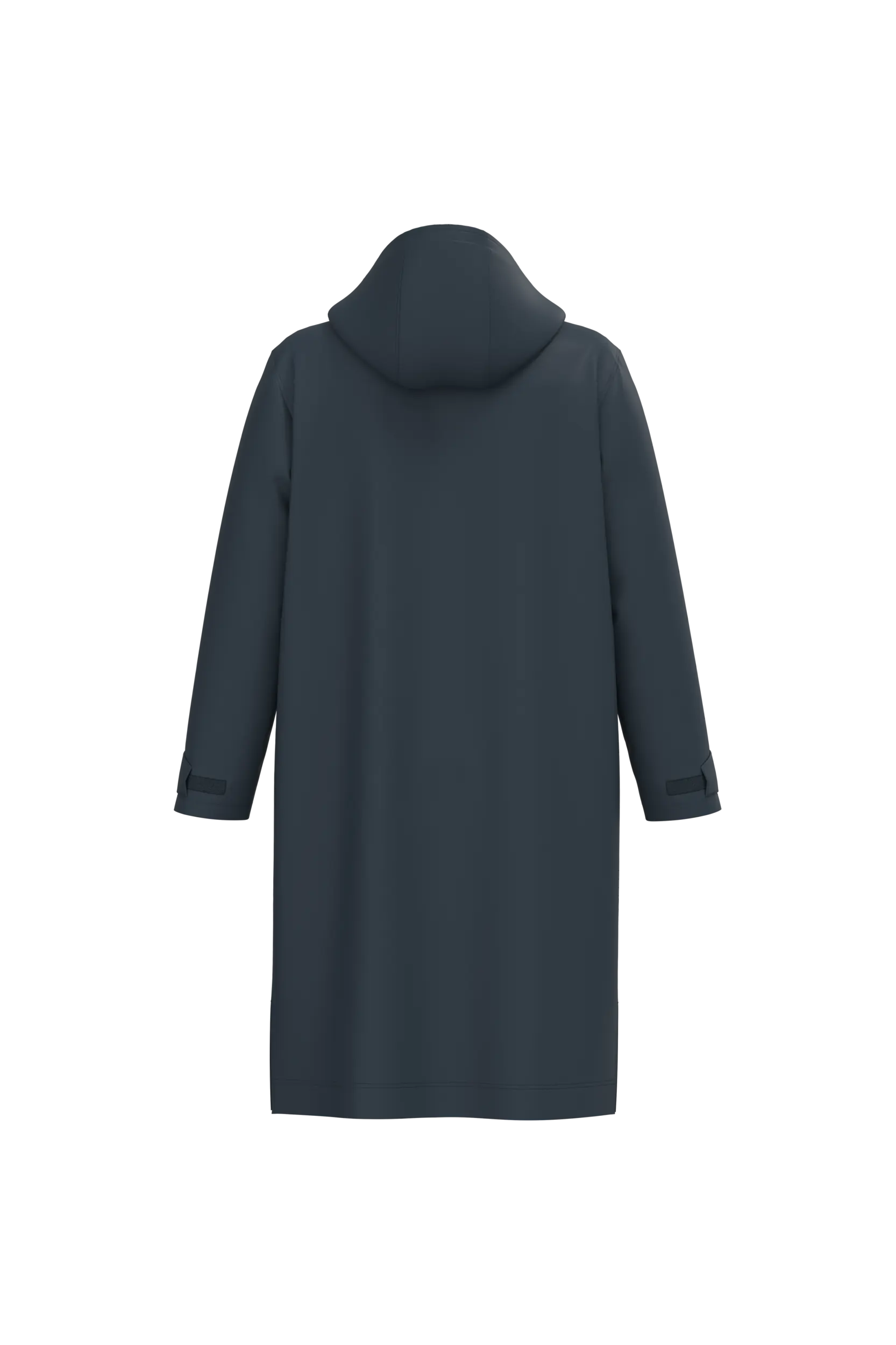 Parka larga con forro de sherpa unisex