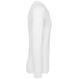 Camiseta Supima® cuello de pico manga larga hombre